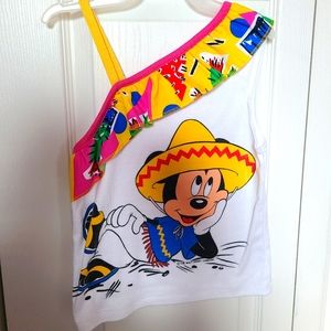 Vintage 80s Disney Jog Togs Mickey Mouse Shirt